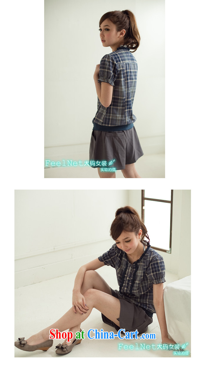 The FeelNet code female English style ribbed short sleeved T-shirt 6308 red plaid XL 44, pictures, price, brand platters! Elections are good character, the national distribution, so why buy now enjoy more preferential! Health