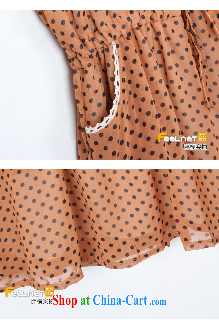 The FeelNet code female lace piping dots large code dresses 414 orange XL - 40 pictures, price, brand platters! Elections are good character, the national distribution, so why buy now enjoy more preferential! Health