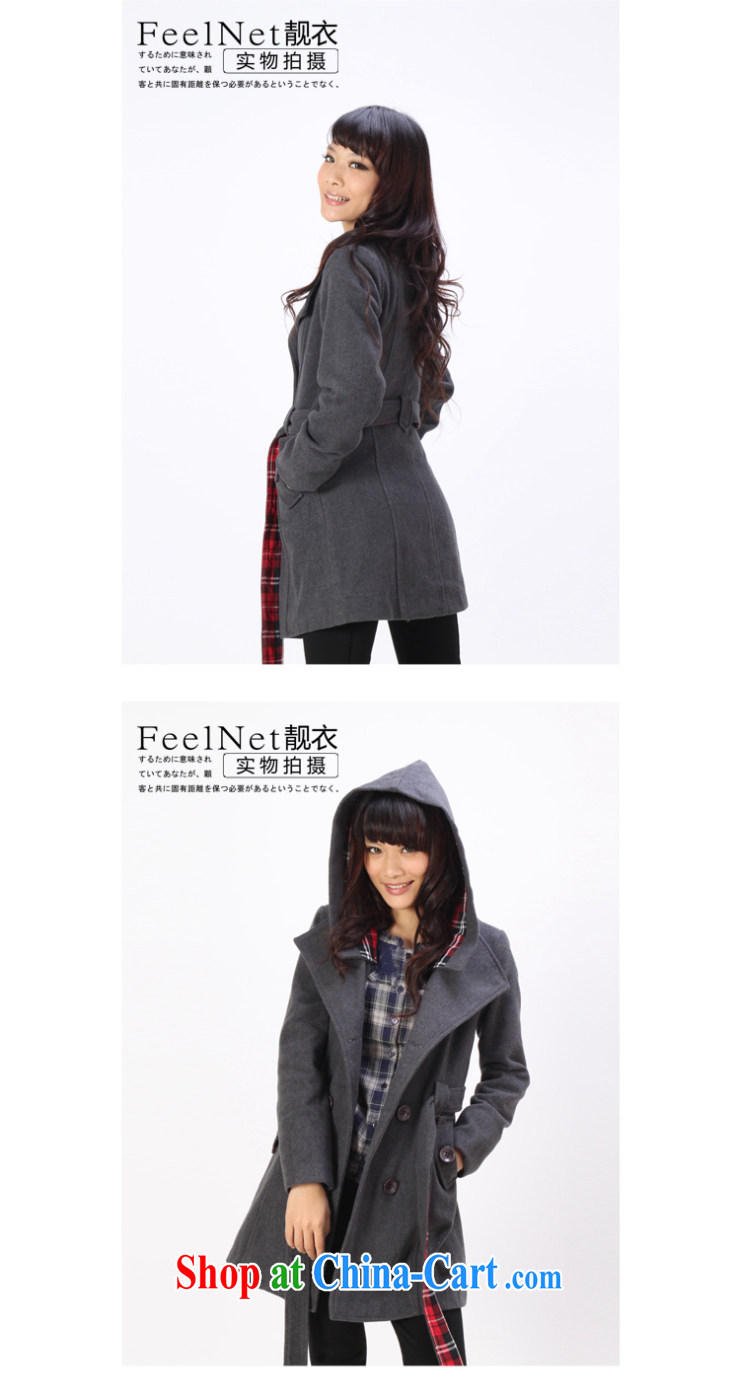 The FeelNet Code women's clothing fall/winter clothing Korean version, gross, quilted coat? mm thick so the coat jacket 2971 gray 52, pictures, price, brand platters! Elections are good character, the national distribution, so why buy now enjoy more preferential! Health