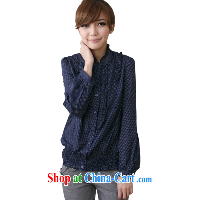 FeelNet XL girls thick mm spring Korean female foreign trade the single largest code spring new Snow woven shirts 9135 first point 3 XL - 46 yards, FeelNET, shopping on the Internet