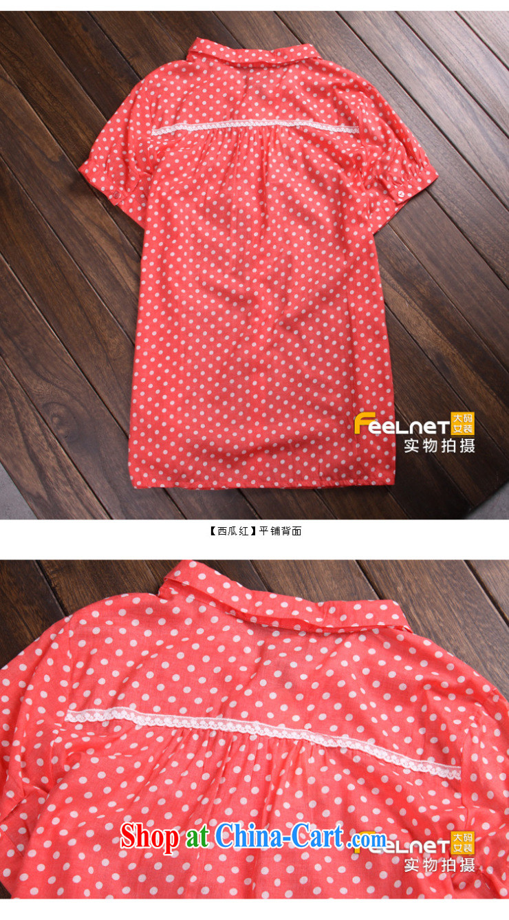 King, Korean version of the greater Code women mm thick 2015 summer new graphics thin beauty XL shirt 3289 watermelon red 4XL -48, picture, price, brand platters! Elections are good character, the national distribution, so why buy now enjoy more preferential! Health