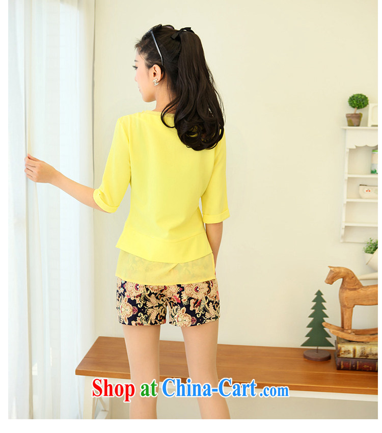 Moses Veronica XL female 2014 mm thick summer wear new, thick, apparel graphics thin clothing and thick sister to seamless beads, solid ice woven shirts T-shirt 5115 yellow XXXL pictures, price, brand platters! Elections are good character, the national distribution, so why buy now enjoy more preferential! Health
