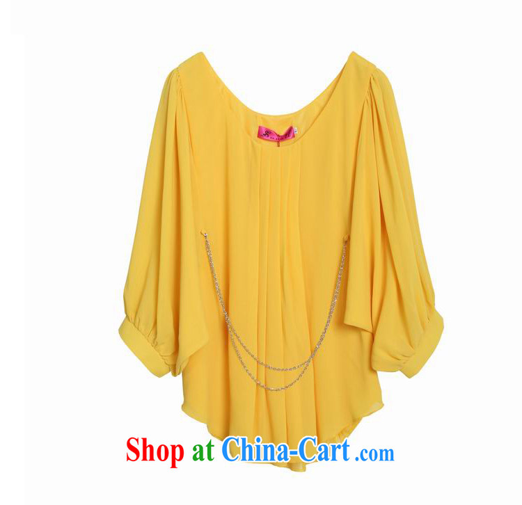 Donald Rumsfeld, the 2015 summer new Korean loose bat sleeves larger female shirt snow woven shirts female black 4 XL pictures, price, brand platters! Elections are good character, the national distribution, so why buy now enjoy more preferential! Health