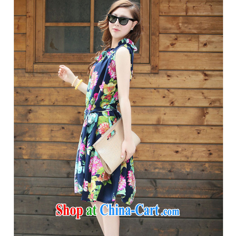 Pi-optimized Connie Ultra Plus is indeed increasing, female summer cotton floral dress mm thick loose video thin, long-sleeved vest skirt BW 20,733, Daisy-the code are code - Recommended 110 - 230 jack, PI-optimized Connie, and shopping on the Internet