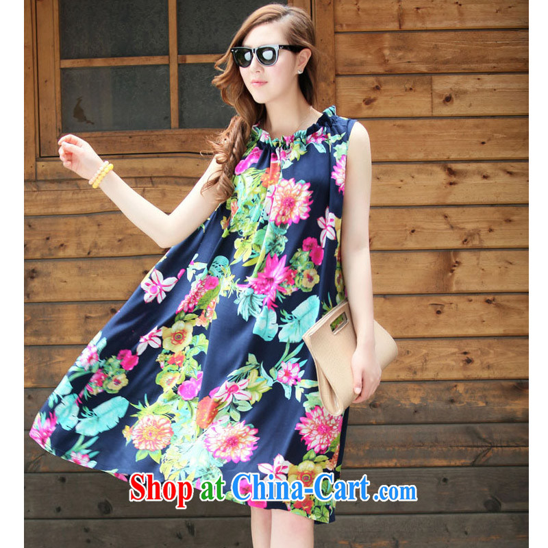 Pi-optimized Connie Ultra Plus is indeed increasing, female summer cotton floral dress mm thick loose video thin, long-sleeved vest skirt BW 20,733, Daisy-the code are code - Recommended 110 - 230 jack, PI-optimized Connie, and shopping on the Internet