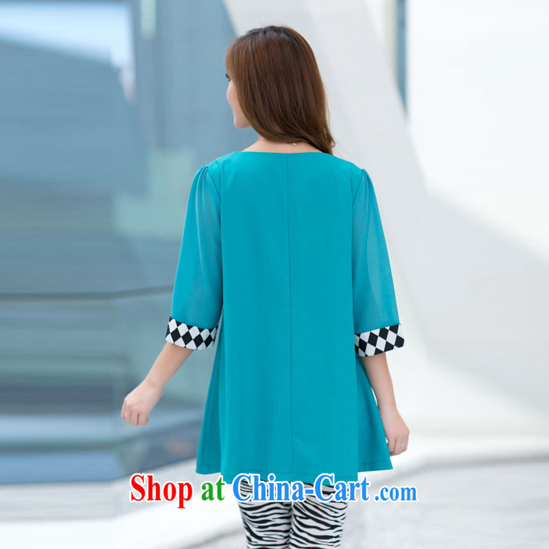 Cheuk-yan Yi Lai shadow summer girls doll for lady the code 7 cuffs, long, short-sleeved snow woven shirts M 3023 pink M, Cheuk-yan Yi-lai, and shopping on the Internet