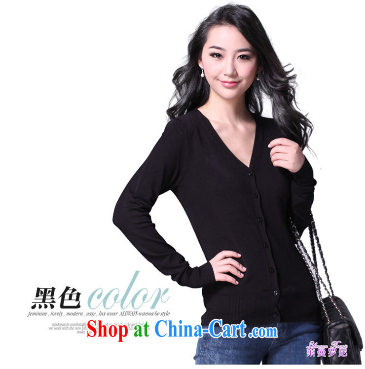 Lehman Ronnie lymalon fat people graphics thin 2015 autumn new products, female spring beauty solid long-sleeved knitting cardigan 20,071 black XXXXL pictures, price, brand platters! Elections are good character, the national distribution, so why buy now enjoy more preferential! Health