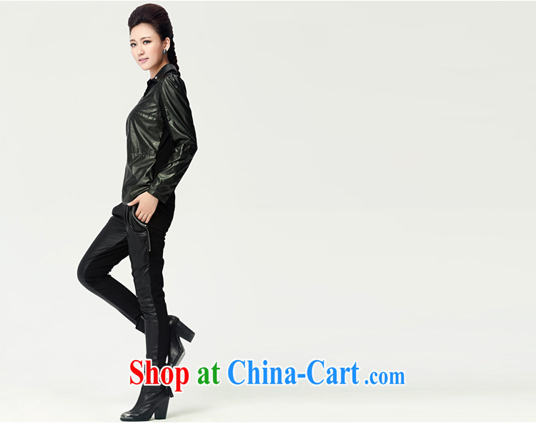 The Mak larger women fall 2014 with new women with thick mm stylish beauty, for the leather jacket NZY 2333 black XL pictures, price, brand platters! Elections are good character, the national distribution, so why buy now enjoy more preferential! Health