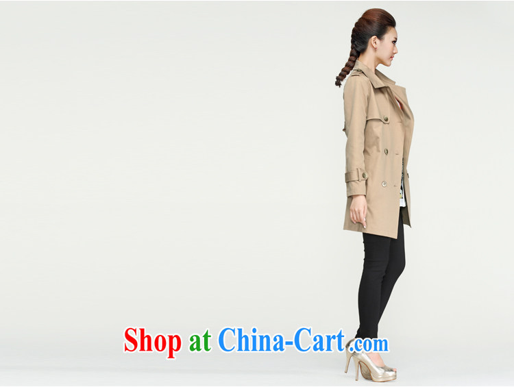 The Mak larger women 2014 spring, mm thick new stylish beauty graphics thin double-wind jacket 13,603 apricot M pictures, price, brand platters! Elections are good character, the national distribution, so why buy now enjoy more preferential! Health
