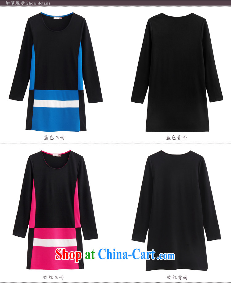 The Mak larger women fall 2014 with new thick mm stylish beauty knocked color spell series Yi skirt 13,586 blue XL pictures, price, brand platters! Elections are good character, the national distribution, so why buy now enjoy more preferential! Health