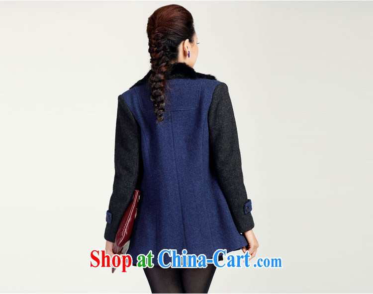Slim, Mr Big, women 2014 winter clothing new, thick mm increase graphics thin beauty and hair for this jacket 13,719 blue XXXXL pictures, price, brand platters! Elections are good character, the national distribution, so why buy now enjoy more preferential! Health