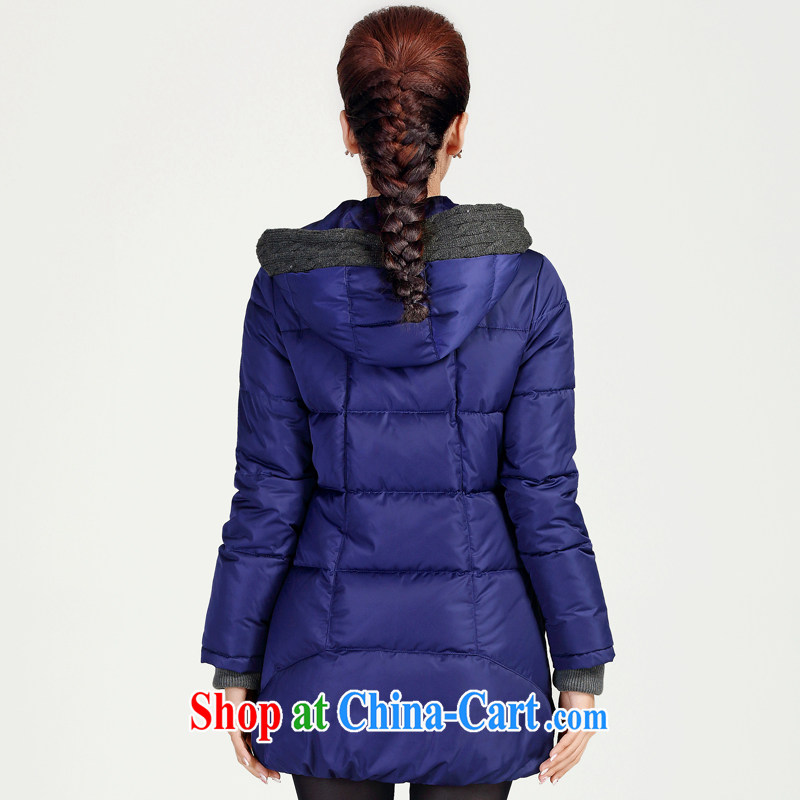 The Mak is the female 2014 autumn and winter new thick mm stylish pocket organizations spend knitting stitching quilted coat first 13,729 XL, former Yugoslavia, Mak, shopping on the Internet