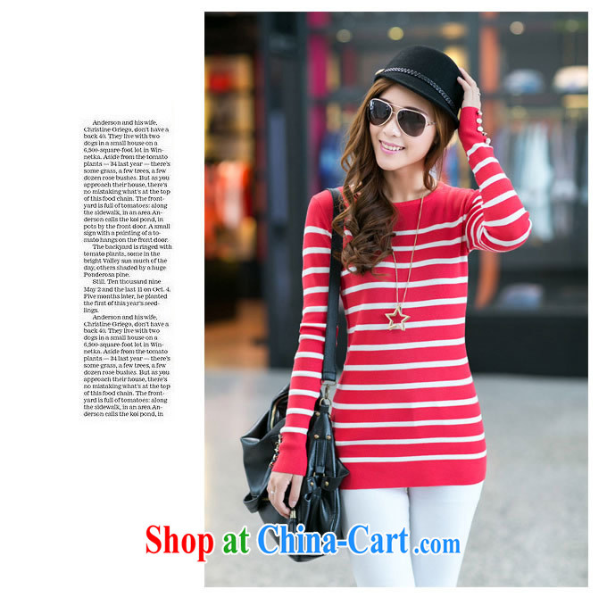 Lehman Ronnie lymalon delivery 2015 Spring and Autumn new products, female striped elastic long-sleeved solid knit sweater sweater 1861 royal blue XXXL pictures, price, brand platters! Elections are good character, the national distribution, so why buy now enjoy more preferential! Health