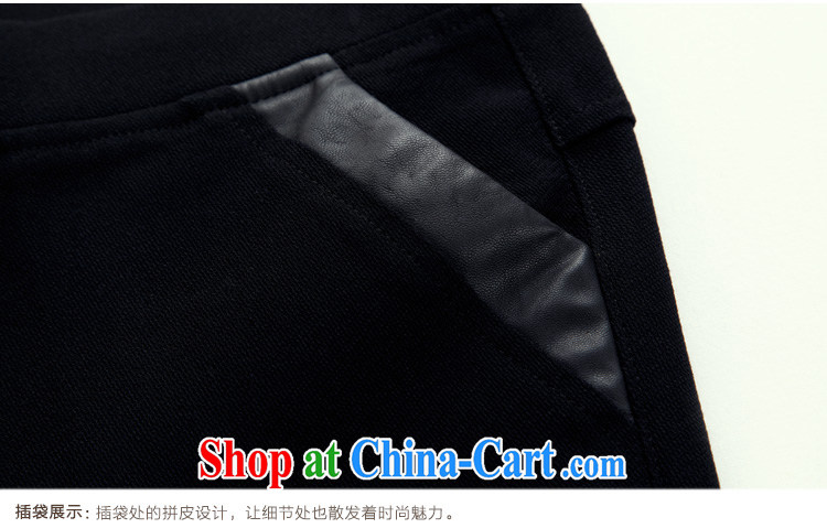 The Mak larger women fall 2014 with new thick mm stylish pocket beauty spell leather solid trousers 13,972 black M pictures, price, brand platters! Elections are good character, the national distribution, so why buy now enjoy more preferential! Health
