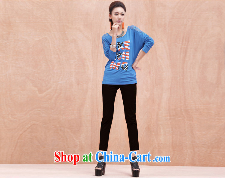The MR big, female 2014 summer new, larger female Korean Beauty graphics thin 9 pants 13,152 blue M pictures, price, brand platters! Elections are good character, the national distribution, so why buy now enjoy more preferential! Health
