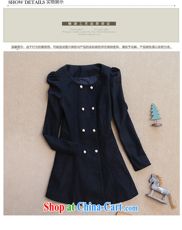 Connie Moses card 2013 the Code women mm thick winter clothes new, Korean version graphics thin double-long-sleeved wool coat this coat and color XL pictures, price, brand platters! Elections are good character, the national distribution, so why buy now enjoy more preferential! Health