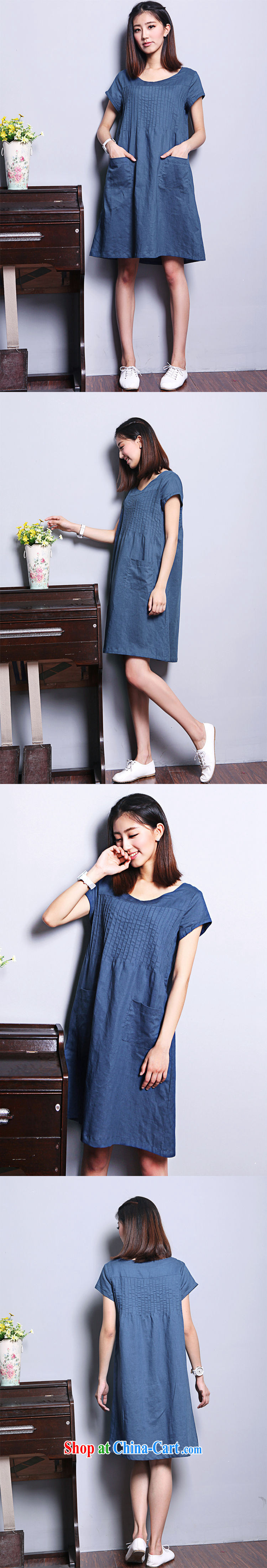 The Ju-Yee Nga summer the Code women's clothing the fat King, thick sister graphics thin cotton, the short-sleeve dresses YQ 9182 rail blue XL pictures, price, brand platters! Elections are good character, the national distribution, so why buy now enjoy more preferential! Health
