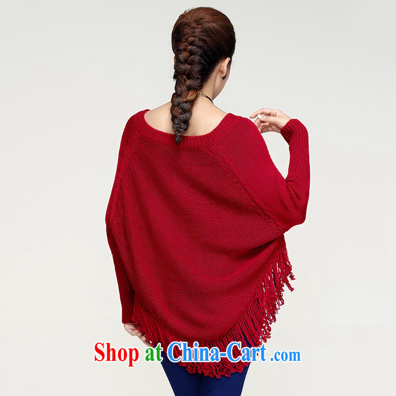 The Mak is the women fall 2014 with new thick mm stylish loose line waves, with sweater F 508 gray XXXL, former Yugoslavia, Mak, and shopping on the Internet