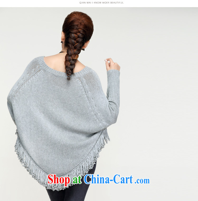 The Mak larger women fall 2014 with new thick mm stylish loose line waves, with sweater F 508 gray XXXL pictures, price, brand platters! Elections are good character, the national distribution, so why buy now enjoy more preferential! Health