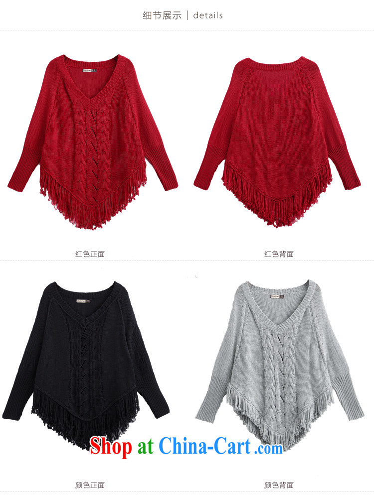 The Mak larger women fall 2014 with new thick mm stylish loose line waves, with sweater F 508 gray XXXL pictures, price, brand platters! Elections are good character, the national distribution, so why buy now enjoy more preferential! Health