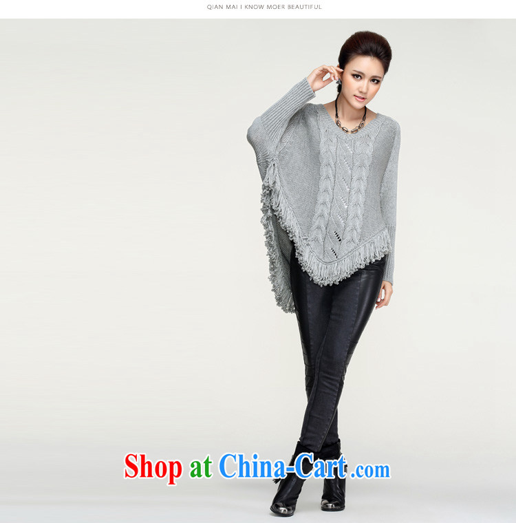 The Mak larger women fall 2014 with new thick mm stylish loose line waves, with sweater F 508 gray XXXL pictures, price, brand platters! Elections are good character, the national distribution, so why buy now enjoy more preferential! Health