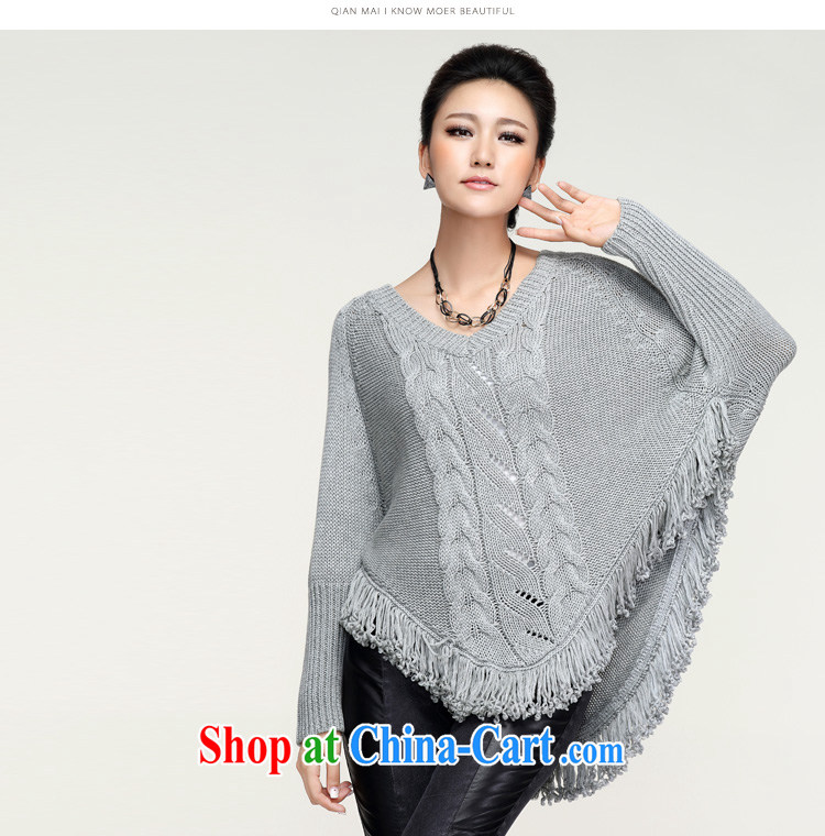 The Mak larger women fall 2014 with new thick mm stylish loose line waves, with sweater F 508 gray XXXL pictures, price, brand platters! Elections are good character, the national distribution, so why buy now enjoy more preferential! Health