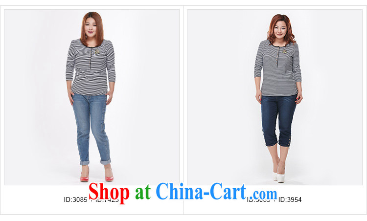MsShe XL ladies' 2015 mm thick spring graphics thin long-sleeved knit-shirt solid T pension 3085 black-and-white 4XL pictures, price, brand platters! Elections are good character, the national distribution, so why buy now enjoy more preferential! Health