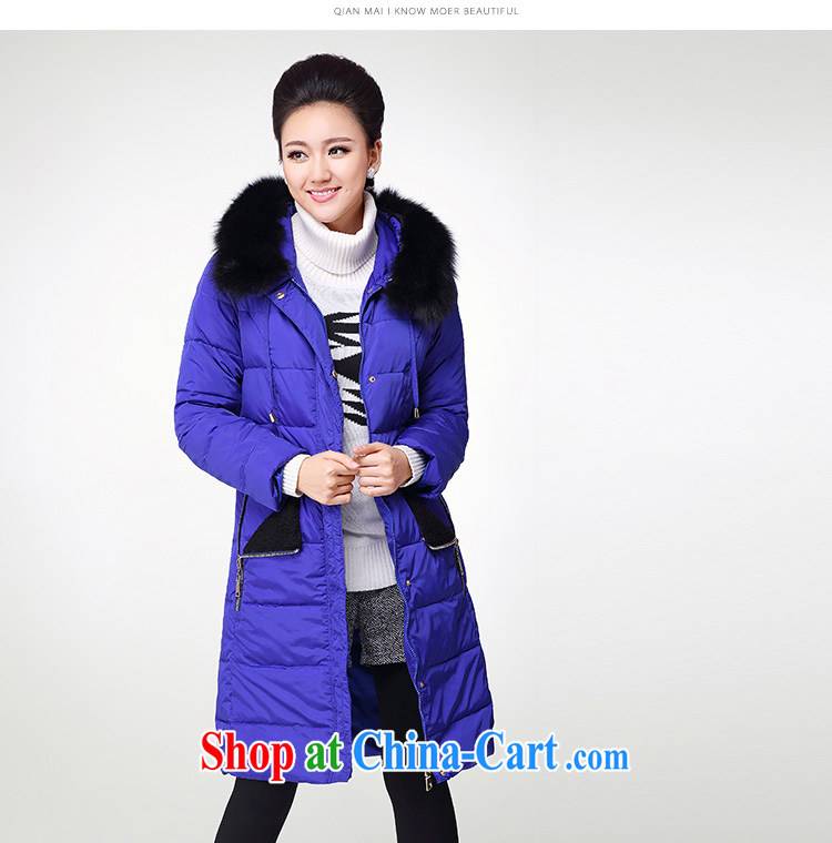 The Mak larger women 2014 winter new thick mm stylish stitching the fox hair collar jacket HL 131,190 black XXXXXL pictures, price, brand platters! Elections are good character, the national distribution, so why buy now enjoy more preferential! Health