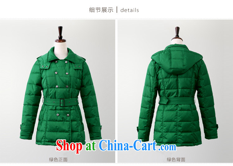 The Mak is the female 2014 autumn and winter new thick mm stylish the waist single snap cardigan quilted coat ZN 131,117 green XXXL pictures, price, brand platters! Elections are good character, the national distribution, so why buy now enjoy more preferential! Health