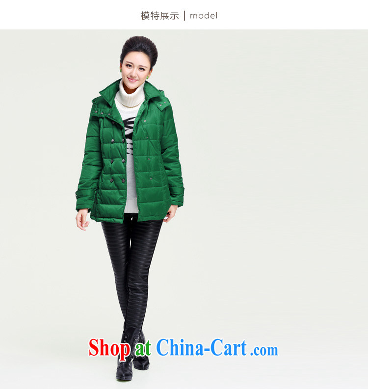 The Mak is the female 2014 autumn and winter new thick mm stylish the waist single snap cardigan quilted coat ZN 131,117 green XXXL pictures, price, brand platters! Elections are good character, the national distribution, so why buy now enjoy more preferential! Health
