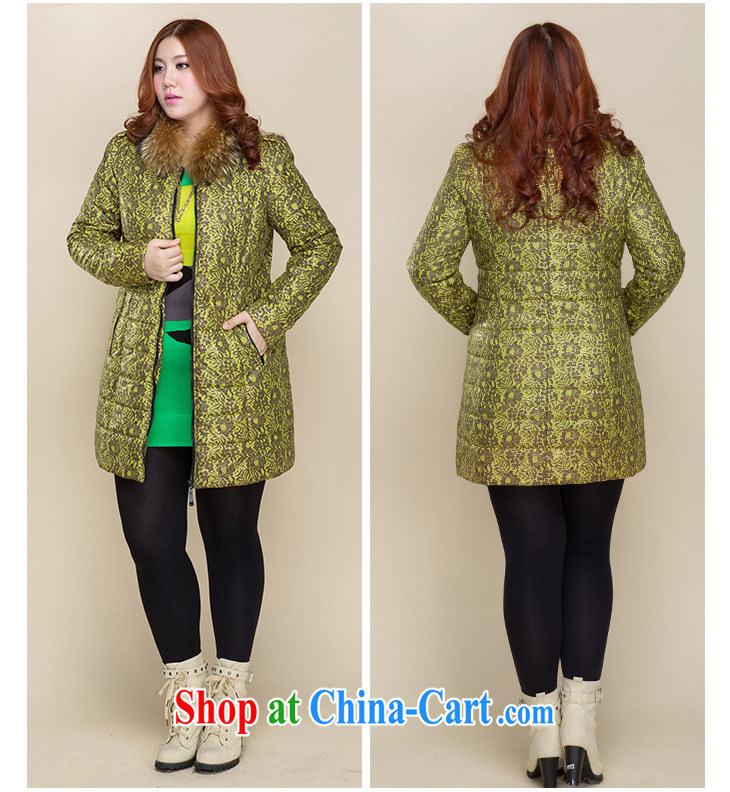 Slim LI Sau 2014 autumn and winter new, larger female round-collar hit salad link warm long-sleeved quilted coat (grant campaign sub-gross) Q 3125 yellow XL pictures, price, brand platters! Elections are good character, the national distribution, so why buy now enjoy more preferential! Health