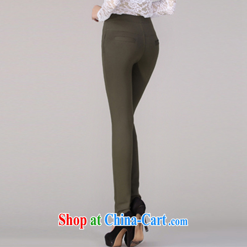The Advisory Committee was spring loaded new, larger female trousers pants female beauty video skinny legs pants pencil trousers trousers KK 8852 red XXXXXL, the magic Advisory Committee, and on-line shopping