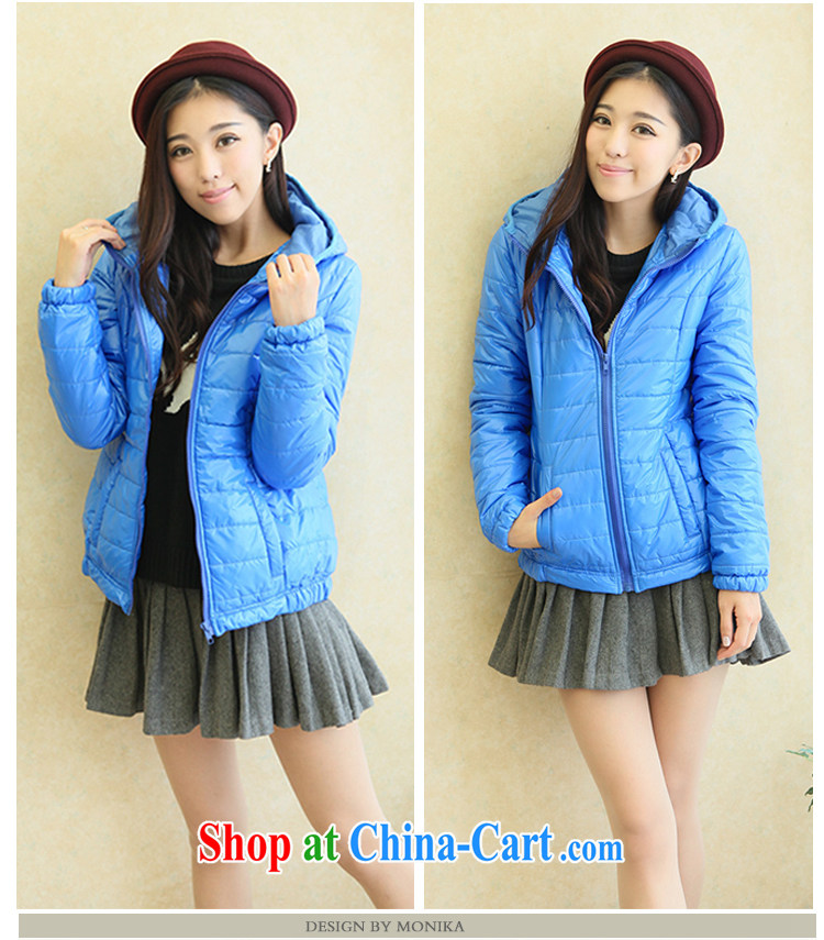 Connie Moses tab, female thick mm autumn and winter clothing new Korean parka brigades