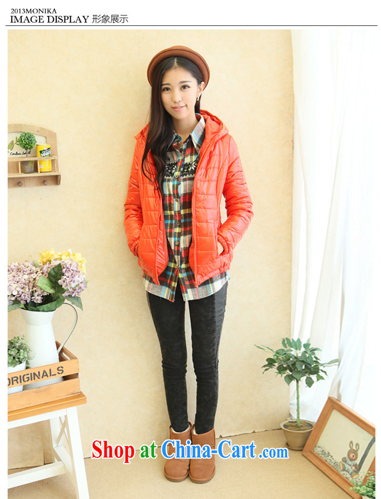 Connie Moses tab, female thick mm autumn and winter clothing new Korean parka brigades