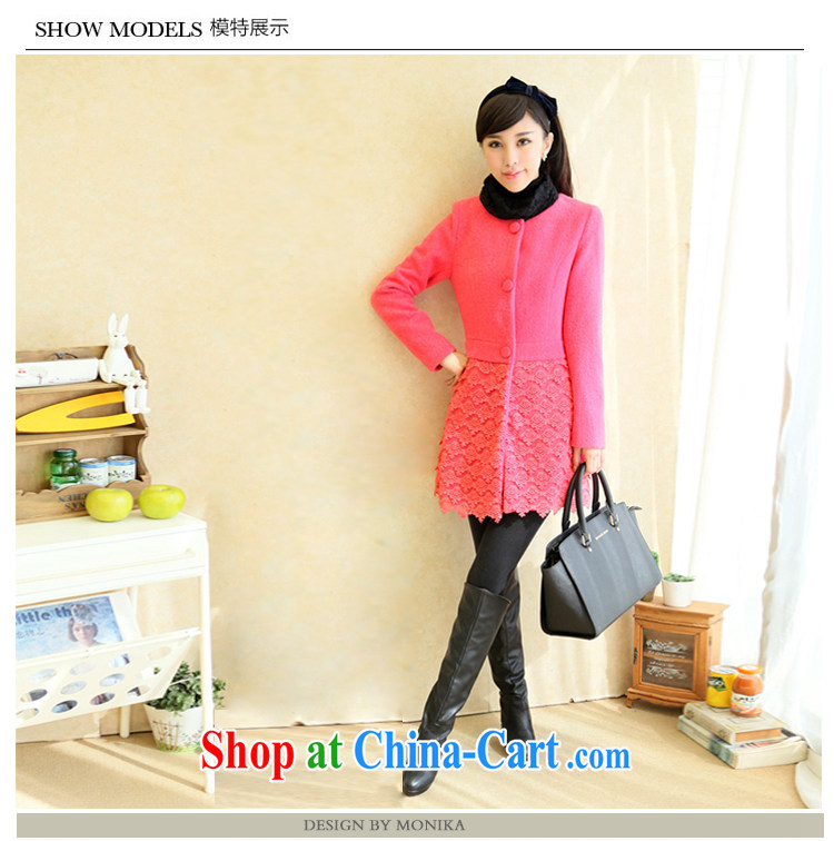 The Code women/2013 mm thick winter clothing new sweet temperament good lace hair? jacket coat of red XXXXL pictures, price, brand platters! Elections are good character, the national distribution, so why buy now enjoy more preferential! Health