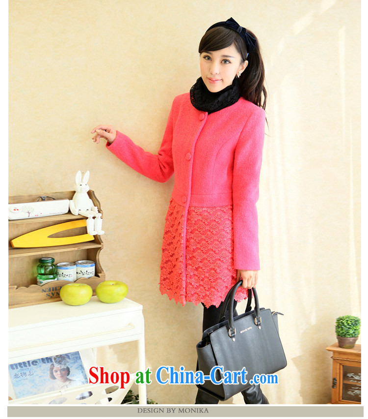 The Code women/2013 mm thick winter clothing new sweet temperament good lace hair? jacket coat of red XXXXL pictures, price, brand platters! Elections are good character, the national distribution, so why buy now enjoy more preferential! Health