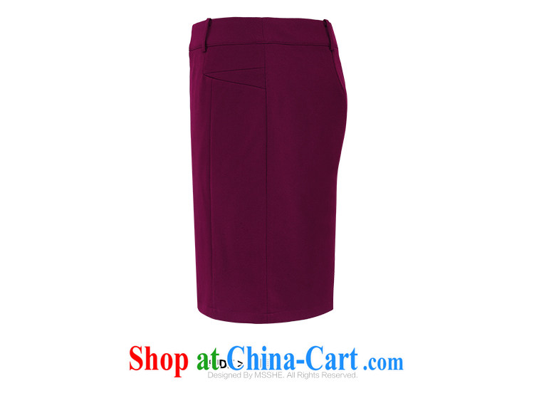 MsShe XL girls 2015 new summer commuter solid color body beauty skirt style skirts package and 5742 wine red T 6 pictures, price, brand platters! Elections are good character, the national distribution, so why buy now enjoy more preferential! Health