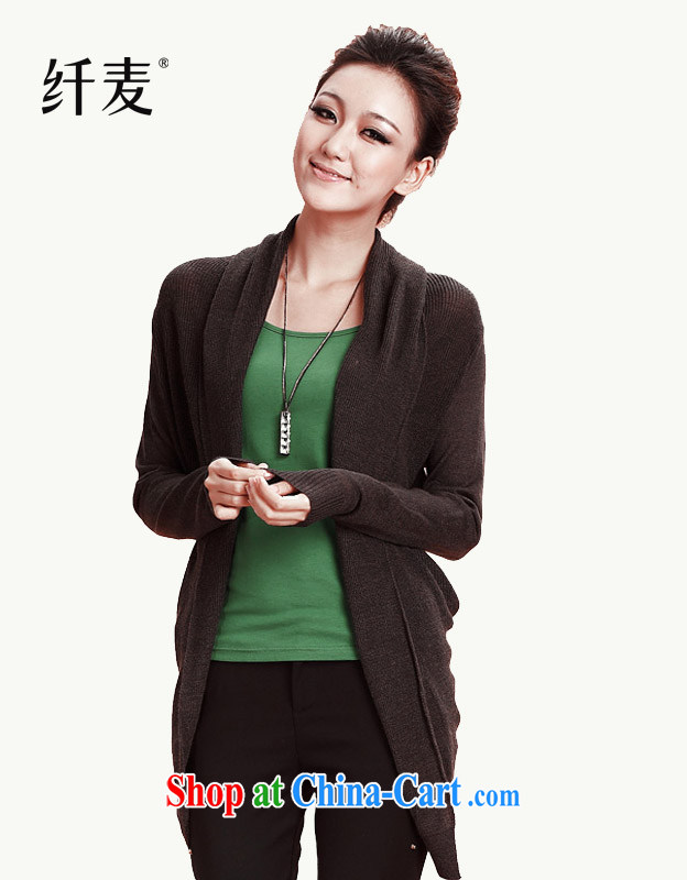 Former Yugoslavia, Mr Big, women fall 2014 with new, larger cardigan knit sweater knit sweater jacket HH 9810 gray M