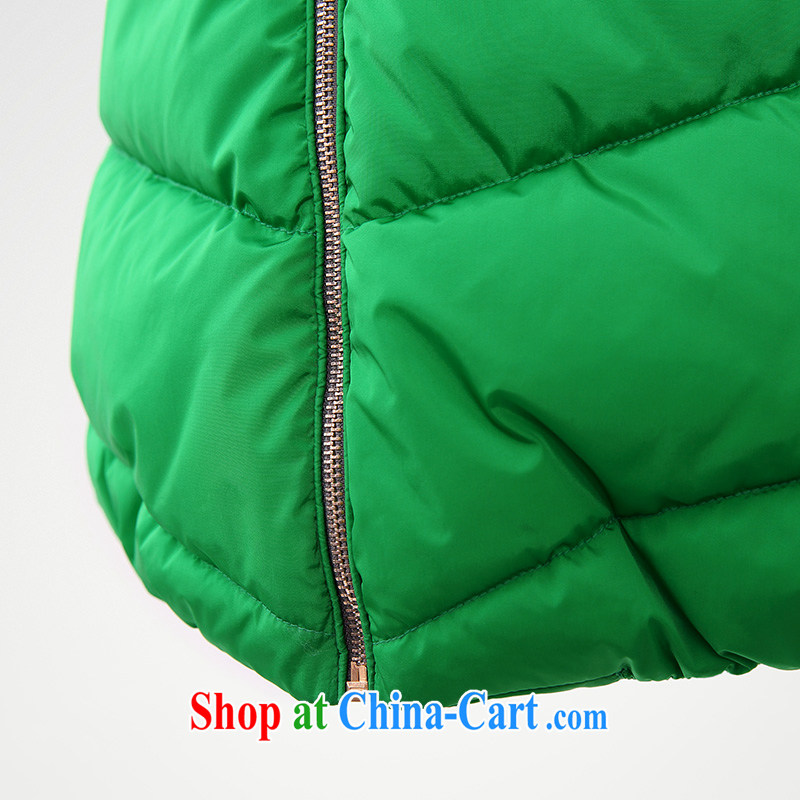 The Mak is the female 2014 autumn and winter new thick mm fashion, for warm quilted coat, a TH 131,160 blue XXXL, former Yugoslavia, Mak, and shopping on the Internet
