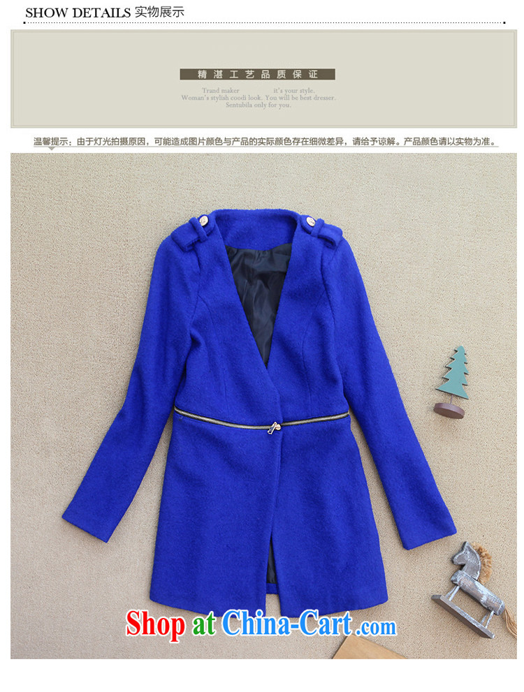 Connie Moses tab, female 2013 mm thick winter clothes Korean version of the new graphics thin hair so long-sleeved jacket warm coat female blue XXXXL pictures, price, brand platters! Elections are good character, the national distribution, so why buy now enjoy more preferential! Health