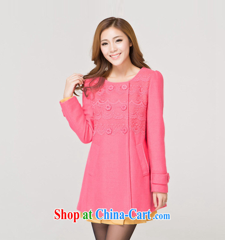 2014 mm thick in winter, and indeed increase, what about gross coat King, female thick wool coat is the red 4 XL pictures, price, brand platters! Elections are good character, the national distribution, so why buy now enjoy more preferential! Health