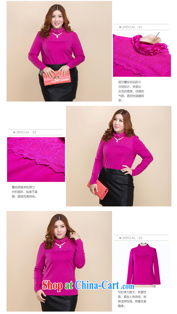 Slim Li-su 2014 autumn new, larger female and lint-free cloth thick warm level lace lace up collar cultivating solid shirt Q 3295 orange XL pictures, price, brand platters! Elections are good character, the national distribution, so why buy now enjoy more preferential! Health