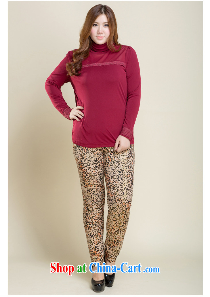 Slim LI Sau 2014 autumn new, larger female sexy Leopard stretch cultivating castor solid pencil trousers Q 3087 orange XL pictures, price, brand platters! Elections are good character, the national distribution, so why buy now enjoy more preferential! Health