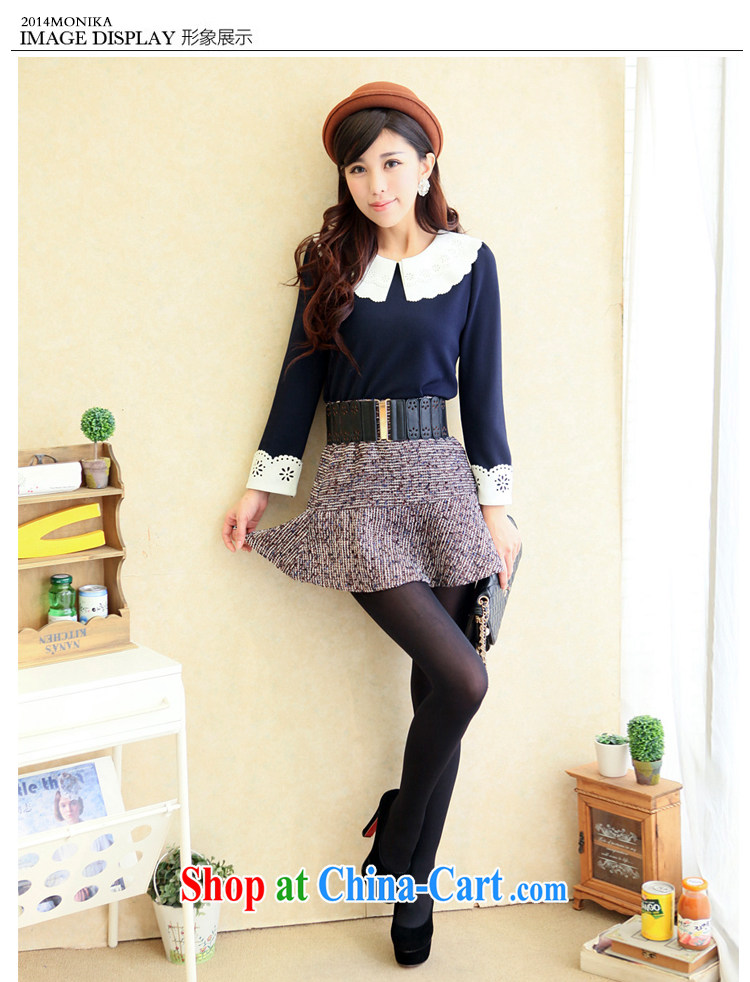 King, female 2014 Korean winter clothing new, mm thick small incense, high-waist skirt body package and Sun skirt female figure color XL pictures, price, brand platters! Elections are good character, the national distribution, so why buy now enjoy more preferential! Health