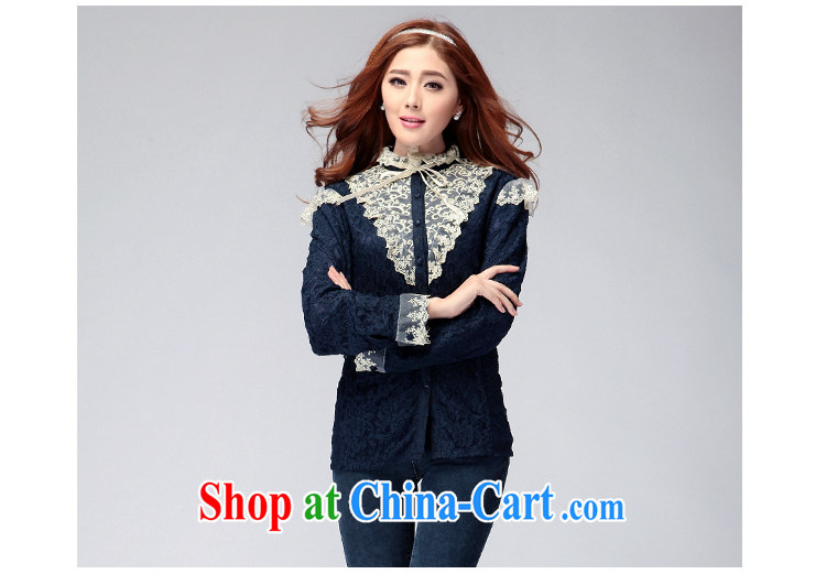 Mephidross has long honey, and indeed increase, women with autumn Korean fat sister lace long-sleeved T-shirt 6139 photo color XXXXL pictures, price, brand platters! Elections are good character, the national distribution, so why buy now enjoy more preferential! Health