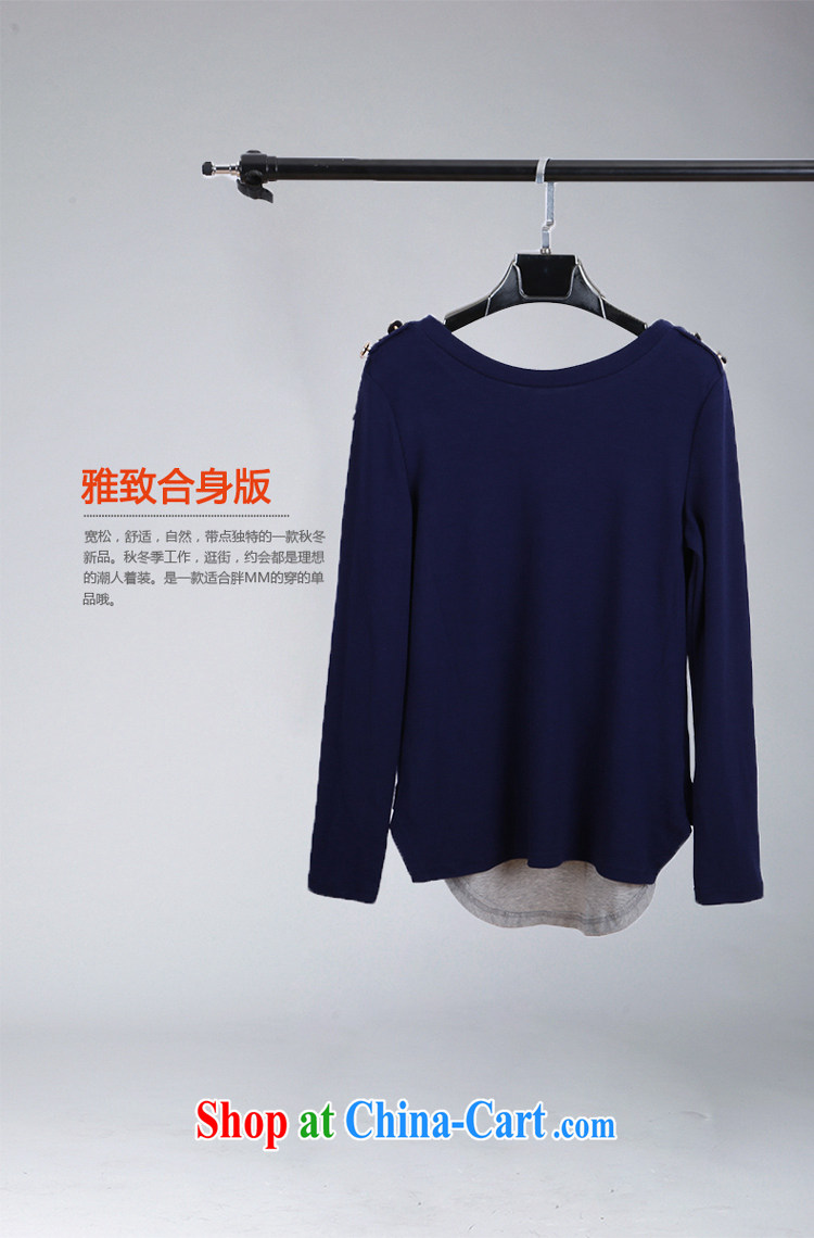 Mephidross economy honey, and indeed increase, women with autumn new Korean fat sister leave of two long-sleeved T shirt 6132 photo color XXXL pictures, price, brand platters! Elections are good character, the national distribution, so why buy now enjoy more preferential! Health