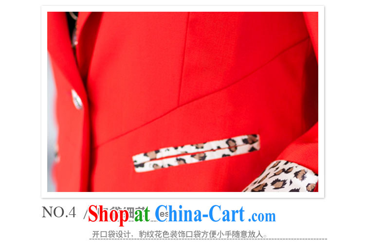 Mephidross economy honey, spring 2014 the Korean version thick mm larger women who decorated the collar Leopard tile small jacket 5002 orange large number 4 XL pictures, price, brand platters! Elections are good character, the national distribution, so why buy now enjoy more preferential! Health