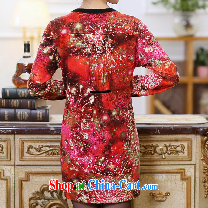 Optimize 100, 2014 summer new, larger female dresses summer Women's dress code fashion dresses Korean video thin red 3XL, optimize 100 (YBKCP), shopping on the Internet