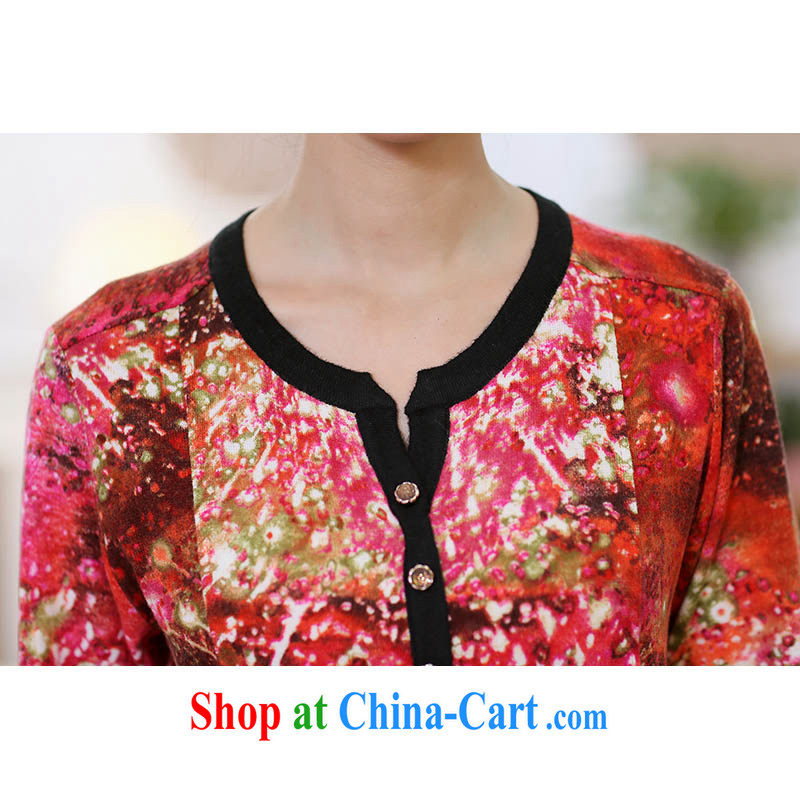 Optimize 100, 2014 summer new, larger female dresses summer Women's dress code fashion dresses Korean video thin red 3XL, optimize 100 (YBKCP), shopping on the Internet