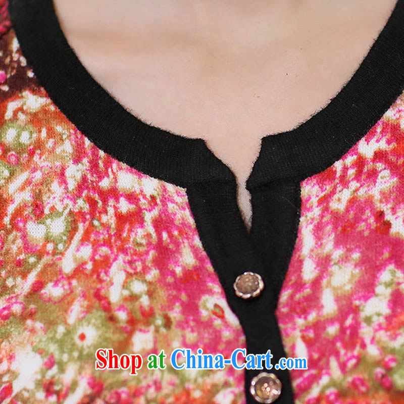 Optimize 100, 2014 summer new, larger female dresses summer Women's dress code fashion dresses Korean video thin red 3XL, optimize 100 (YBKCP), shopping on the Internet